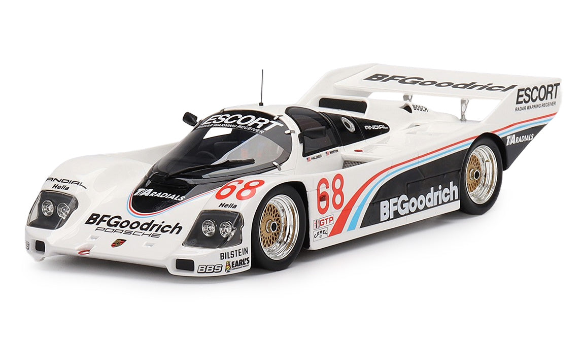 PORSCHE 962 #68 BFGOODRICH IMSA ROAD AMERICA 500 MILES 1986 TOP SPEED