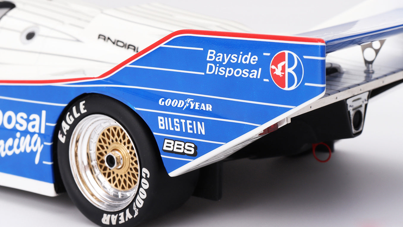 PORSCHE 962 #85 BAYSIDE DISPOSAL RACING WINNER IMSA 300 KM LAGUNA SECA 1987