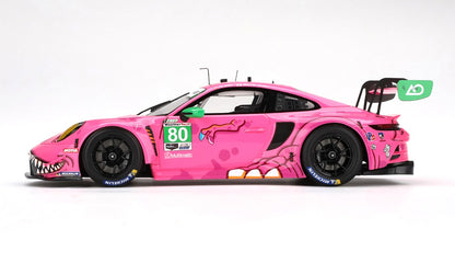 PORSCHE 911 GT3 R #80 AO RACING IMSA MICHELIN GT CHALLENGE AT VIR 2023 TOP SPEED