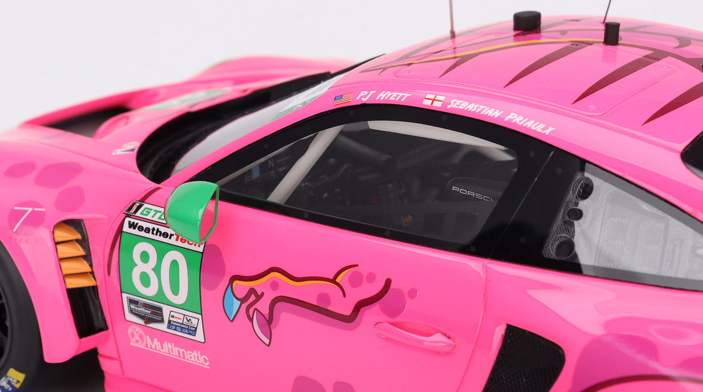 PORSCHE 911 GT3 R #80 AO RACING IMSA MICHELIN GT CHALLENGE AT VIR 2023 TOP SPEED