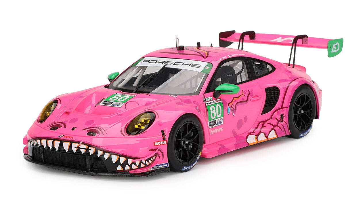 PORSCHE 911 GT3 R #80 AO RACING IMSA MICHELIN GT CHALLENGE AT VIR 2023 TOP SPEED