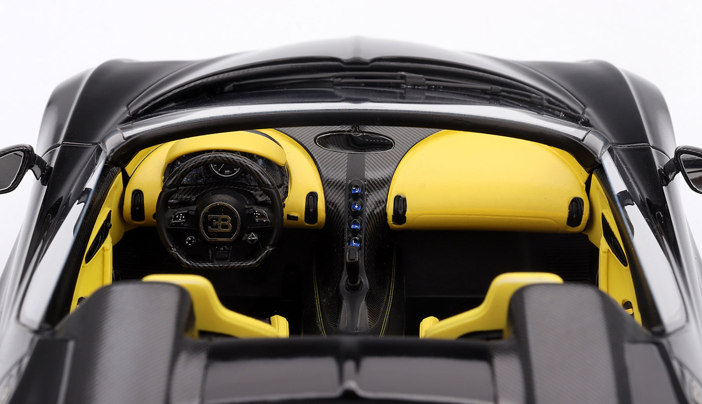 BUGATTI W16 MISTRAL BLACK TOP SPEED