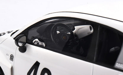FIAT ABARTH 595 GARA WHITE LB-WORKS X ABAS WORKS TOP SPEED