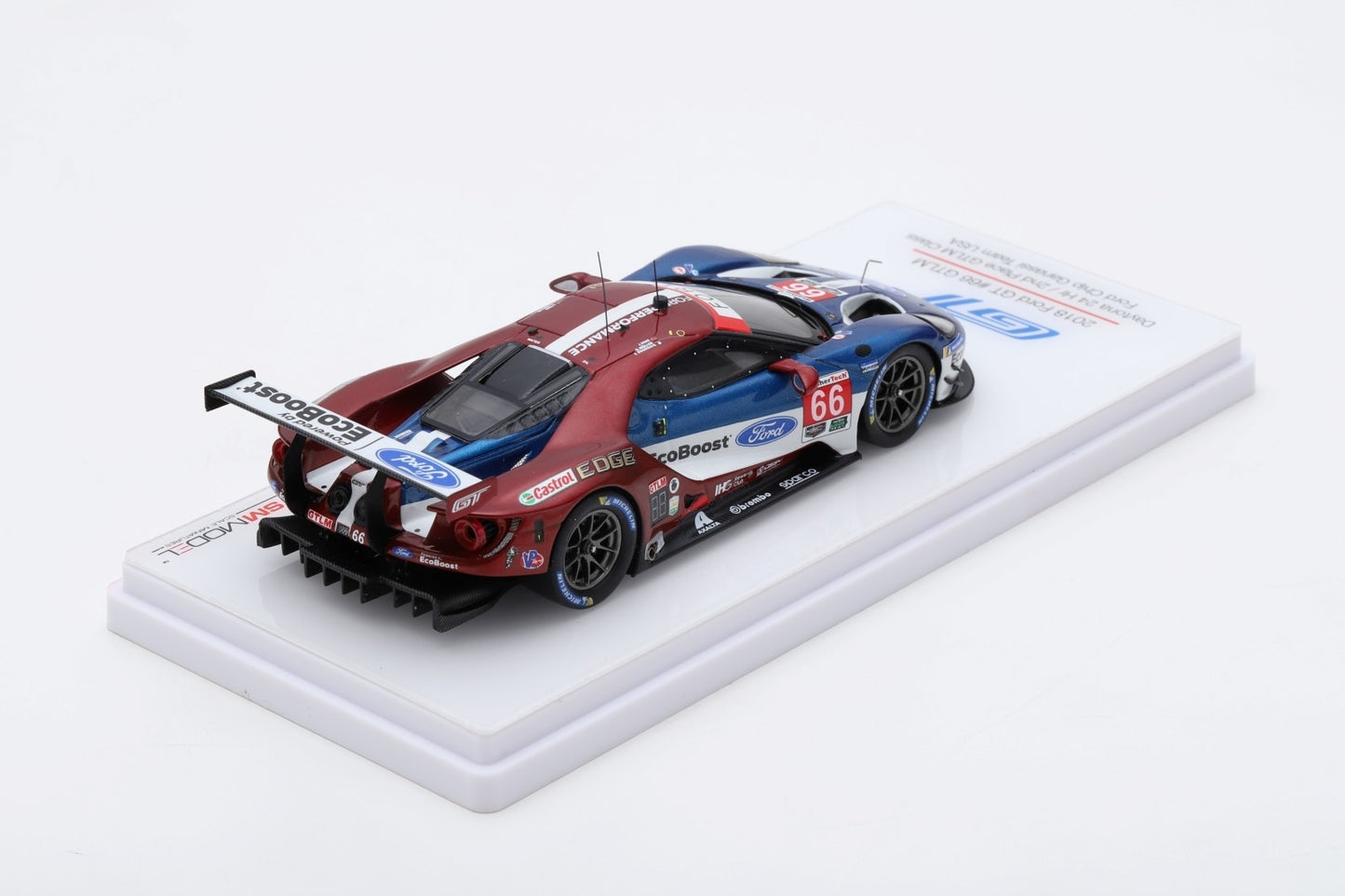 FORD GT GTLM #66 FORD CHIP GANASSI TEAM USA 2ND PLACE GTLM CLASS 24H DAYTONA 2018