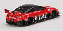 NISSAN 35GT-RR LB-SILHOUETTE WORKS GT VER.1 RED &amp; BLACK