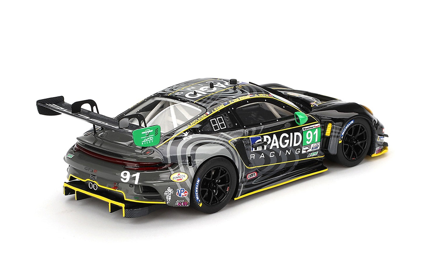 PORSCHE 911 GT3 R #91 GTD KELLY-MOSS WITH RILEY IMSA 24H DAYTONA 2023