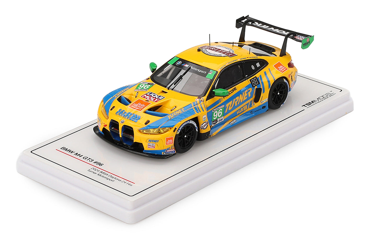 BMW M4 GT3 #96 TURNER MOTORSPORT IMSA 24H DAYTONA 2024