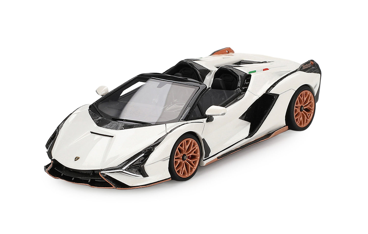 LAMBORGHINI SIAN ROADSTER BIANCO ASOPO