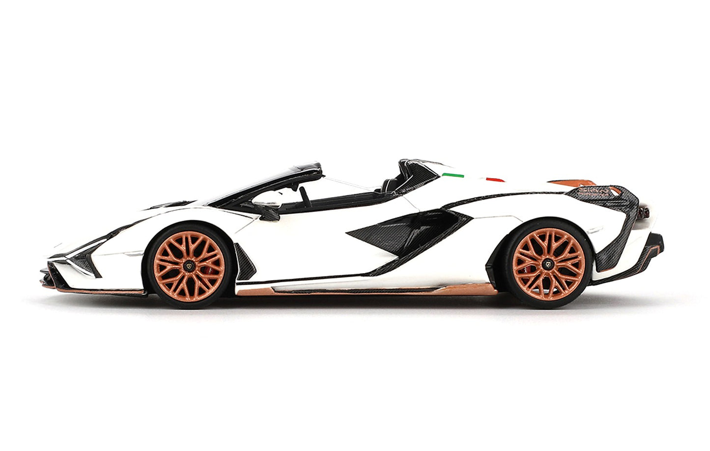 LAMBORGHINI SIAN ROADSTER BIANCO ASOPO