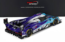 ACURA – ARX-06 GTP 2,4 l Twin-Turbo-V6 TEAM MEYER SHANK RACING Nr. 60 IMSA 12 Stunden von Sebring 2025 TOM BLOMQVIST – COLIN BRAUN – SCOTT DIXON – 2-farbig blau-weiß Modellauto auf Vroomi