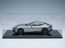 FERRARI - ROMA 2019 - WITH SHOWCASE - NUMBERED ONE BY ONE - GRIGIO TITANIO - GREY MET