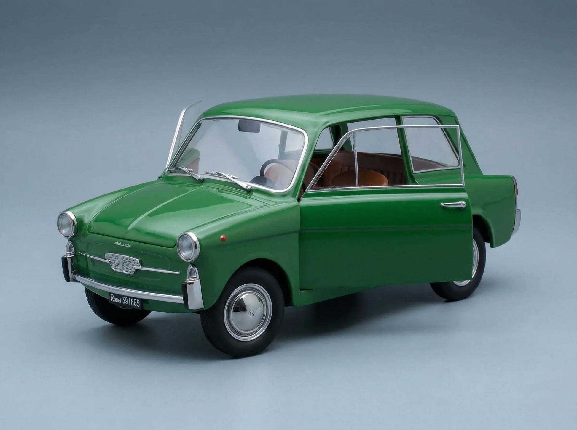 AUTOBIANCHI - BIANCHINA 4 POSTI - BERLINA - 1962 - GREEN Scale model car on Vroomi