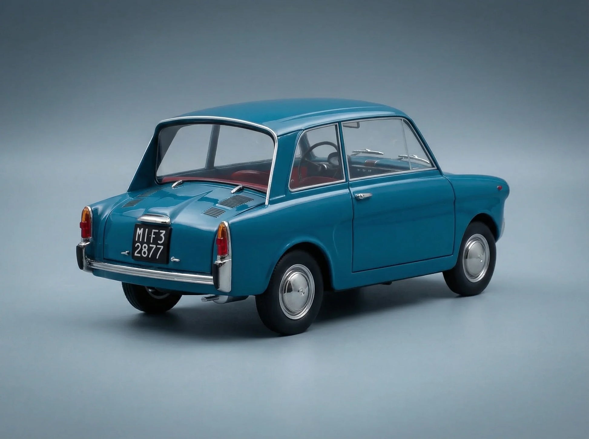 AUTOBIANCHI - BIANCHINA 4 POSTI - BERLINA - 1962 - BLUE Scale model car on Vroomi