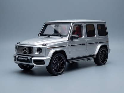 MERCEDES BENZ - G-CLASS G63 AMG (W463) V8 BITURBO 2019 - SILVER