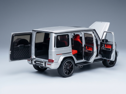 MERCEDES BENZ - G-CLASS G63 AMG (W463) V8 BITURBO 2019 - SILVER