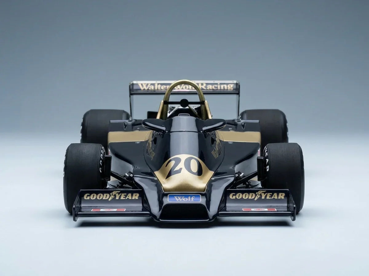 WOLF - F1 WR1 N 20 WINNER ARGENTINE GP 1977 JODY SCHECKTER - BLUE