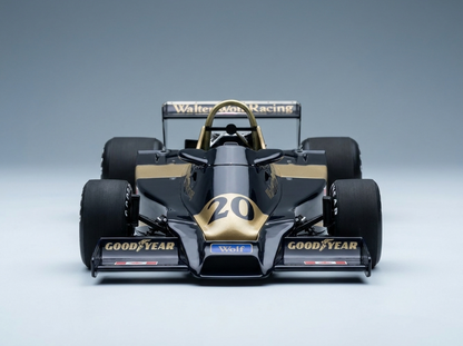 WOLF - F1  WR1 N 20 WINNER ARGENTINE GP 1977 JODY SCHECKTER - BLUE GOLD
