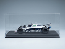 BRABHAM - F1  BT50 PARMALAT N 2 DUTCH GP (with pilot figure) 1982 RICCARDO PATRESE - WHITE BLUE