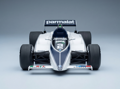 BRABHAM - F1  BT50 PARMALAT N 2 DUTCH GP 1982 RICCARDO PATRESE - WHITE BLUE