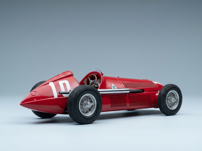 ALFA ROMEO - F1 158 SCUDERIA ALFA ROMEO SPA N 10 WERELDKAMPIOEN WINNAAR GP VAN MONZA, ITALIË 1950 NINO FARINA - ROOD