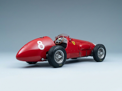 FERRARI - F1  500 F2 WERELDKAMPIOEN EN WINNAAR VAN DE GP VAN FRANKRIJK 1952 ALBERTO ASCARI - ROOD