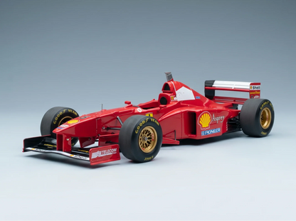FERRARI - F1  F310B EQUIPE SCUDERIA FERRARI N.º 5 VENCEDORA DO GP DO JAPÃO DE 1997 MICHAEL SCHUMACHER - VERMELHO E BRANCO