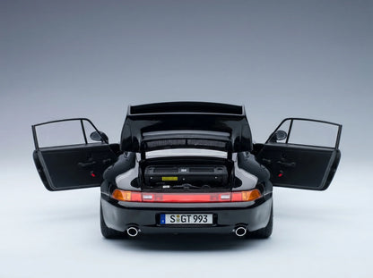 PORSCHE – 911 993 GT2 Coupé 1996 – SPEEDLINE-Felgen – SPEEDLINE-Felgen – Schwarz – Modellauto auf Vroomi