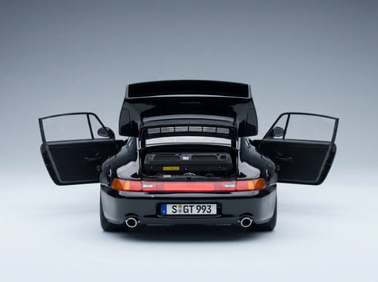 PORSCHE – 911 993 GT2 Coupé 1996 – BBS-Felgen – BBS-Felgen – Schwarz – Modellauto auf Vroomi