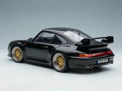 PORSCHE – 911 993 GT2 Coupé 1996 – BBS-Felgen – BBS-Felgen – Schwarz – Modellauto auf Vroomi