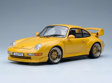 PORSCHE - 911 993 GT2 COUPE 1996 - CERCHI BBS - BBS RIMS - YELLOW