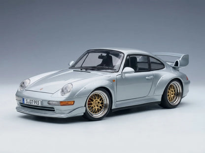 PORSCHE – 911 993 GT2 Coupé 1996 – BBS-Felgen – BBS-Felgen – Silber Modellauto auf Vroomi