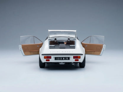 RENAULT – ALPINE 1600 VE COUPÉ 1972 – WEISS Modellauto auf Vroomi