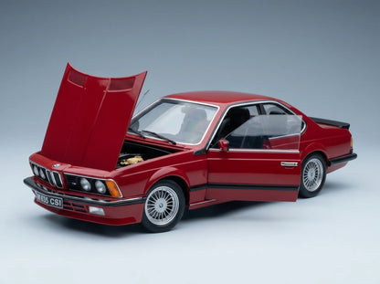 BMW – 6er-Reihe M635 CSI (E24) Coupé 1987 – rot – Modellauto auf Vroomi