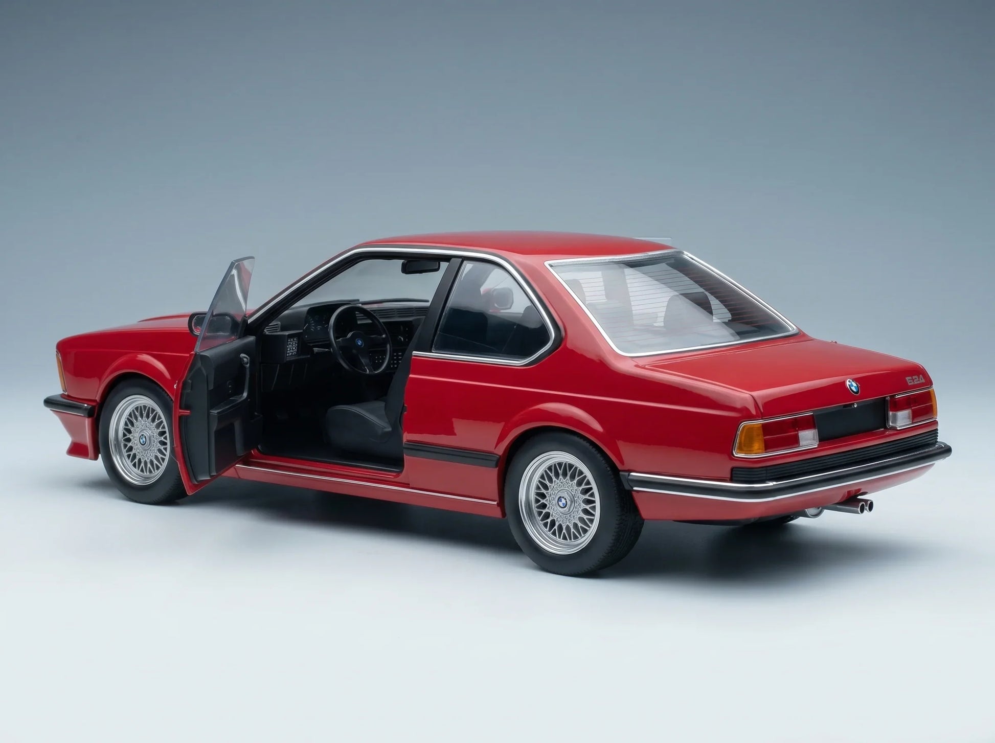 BMW – 6er-Reihe M635 CSI (E24) Coupé 1987 – rot – Modellauto auf Vroomi