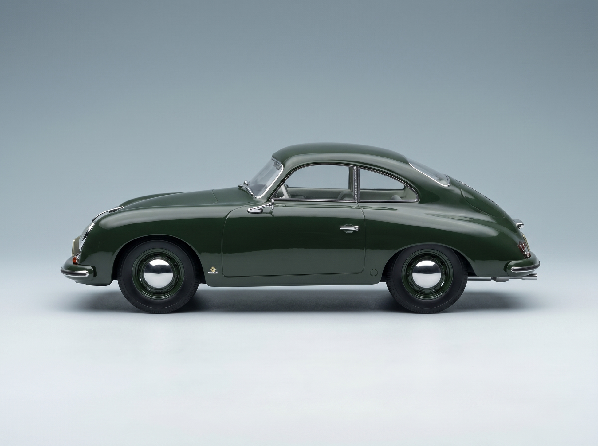 PORSCHE – 356 COUPÉ 1954 – GRÜN Modellauto auf Vroomi