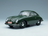 Green Porsche scale model car from Vroomi, showcasing classic design and detailed craftsmanship.