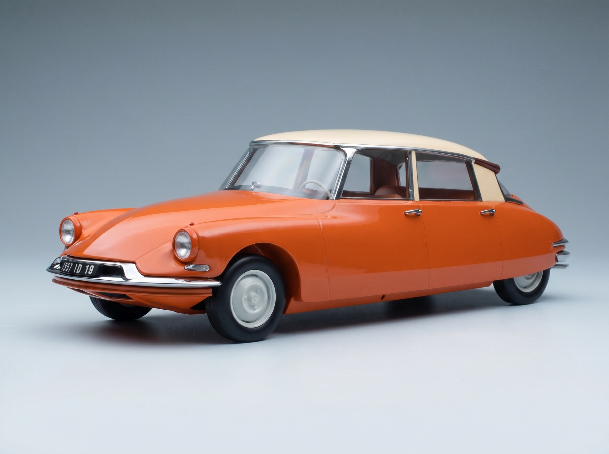 CITROËN – ID19 1957 – ORANGE CREAM Modellauto auf Vroomi