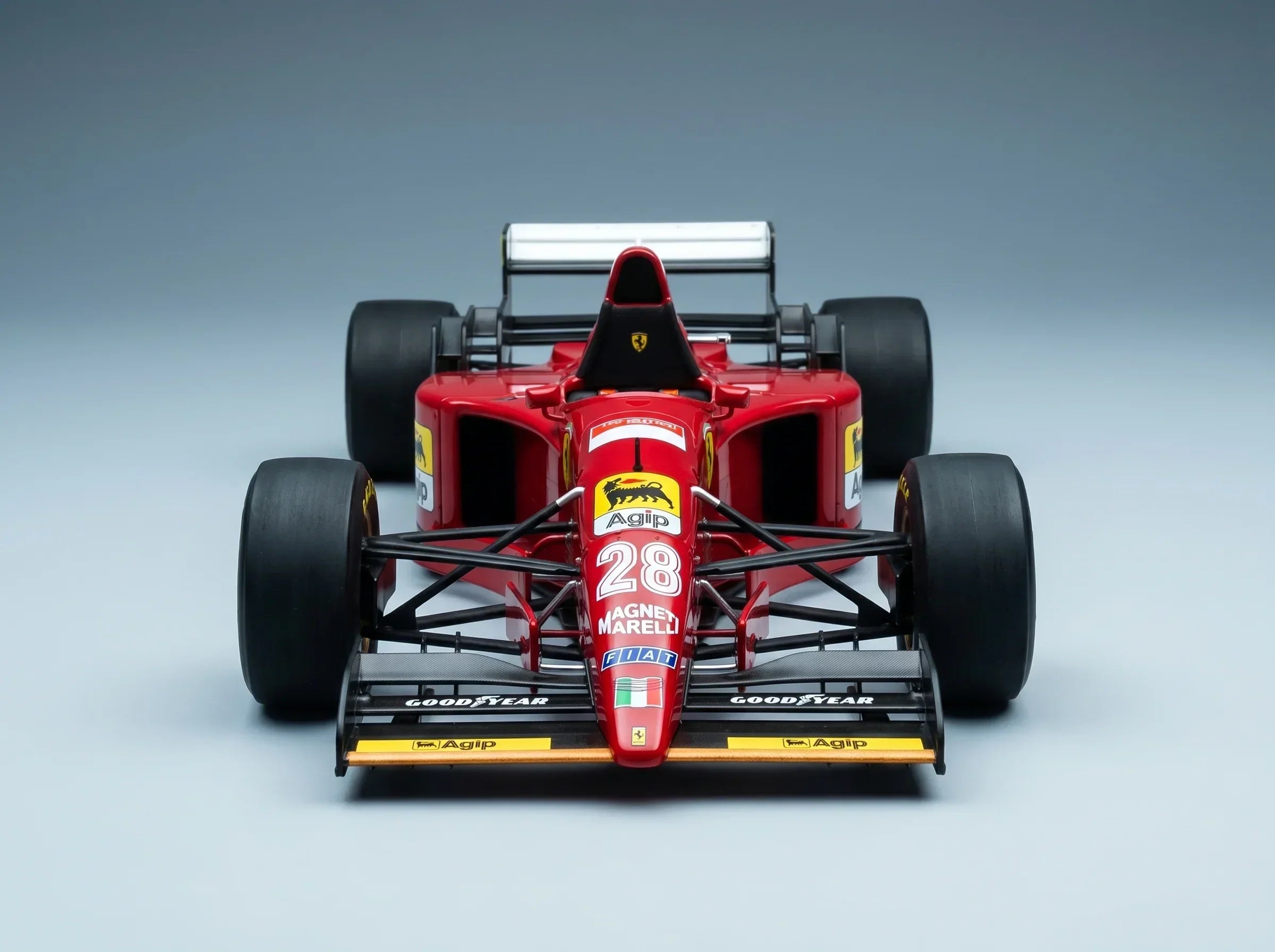 FERRARI - F1 412T2 N 28 JAPAN GP WITH RAIN TIRES 1995 GERHARD