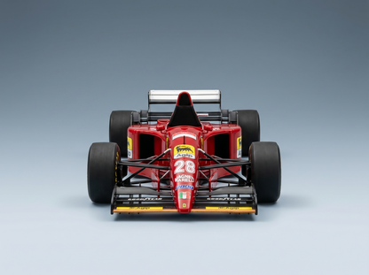 FERRARI - F1 412T2 N 28 MONACO GP 1995 GERHARD BERGER - RED BLACK Scale model car on Vroomi