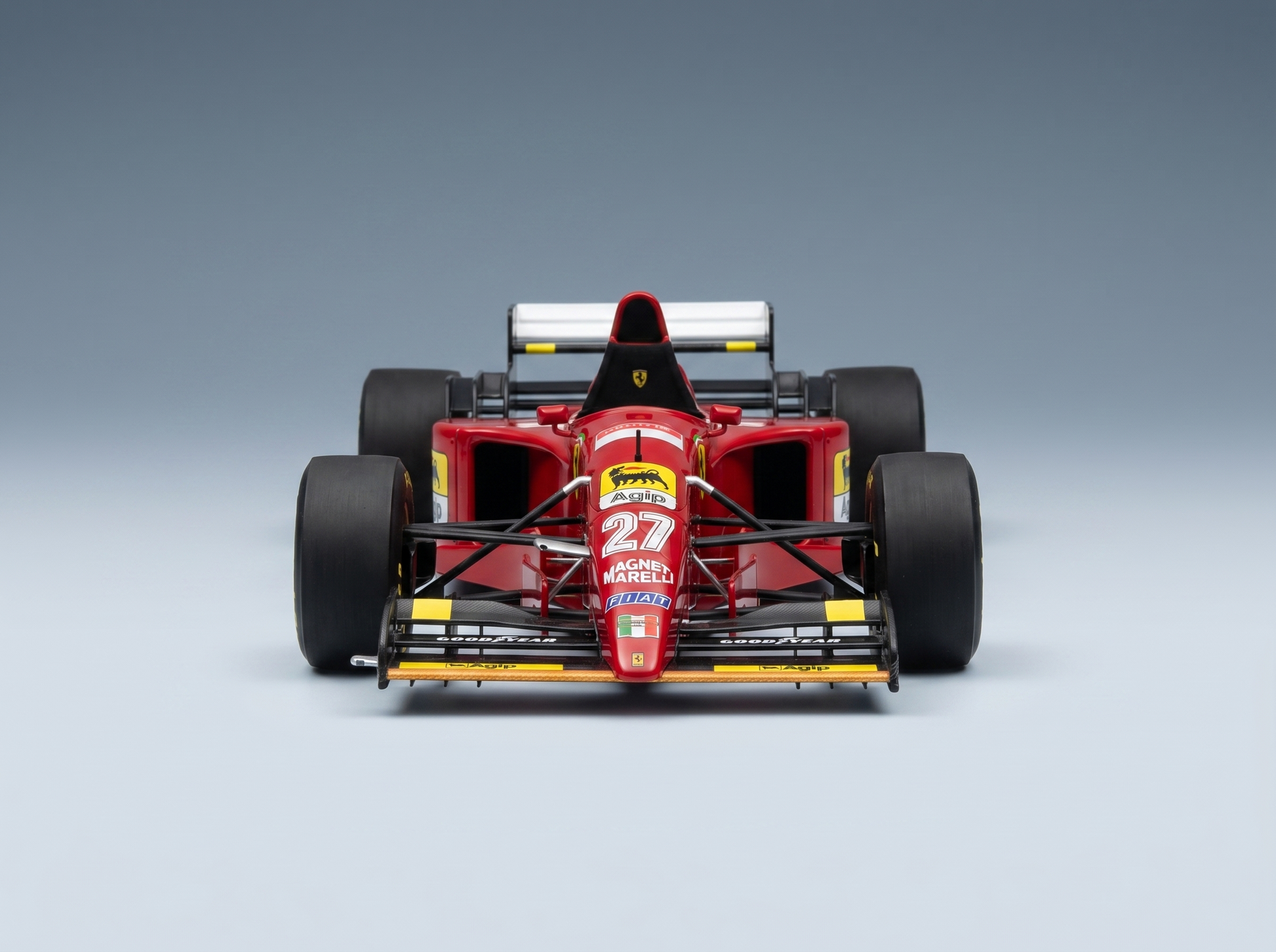 FERRARI - F1 412T2 N 27 WINNER CANADA MONTREAL GP 1995 JEAN ALESI - RED BLACK Scale model car on Vroomi