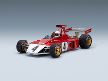 FERRARI - F1  312 B3 (BROKE NOSE) N 4 GP VAN CANADA (met coureurfiguurtje) 1973 ARTURO MERZARIO - ROOD WIT