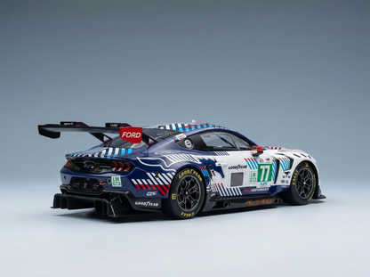 FORD USA - MUSTANG GT3 5.4L V8 TEAM PROTON COMPETITION N 77 24h LE MANS 2025 BEN BARKER - BERNARDO SOUSA - BEN TUCK - WHITE BLACK Scale model car on Vroomi