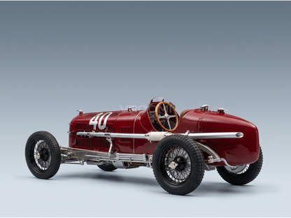 ALFA ROMEO - F1 P3 N° 40, VAINQUEUR DU GP DE COMMINGES 1933, FAGIOLI - ROUGE - VOITURES DE COURSE