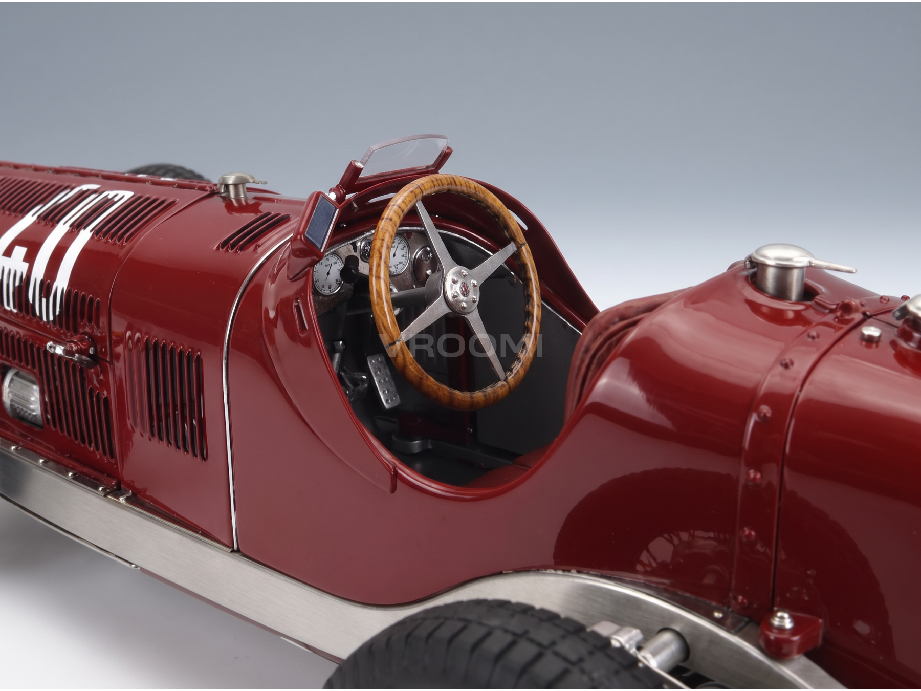 ALFA ROMEO - F1 P3 N° 40, VAINQUEUR DU GP DE COMMINGES 1933, FAGIOLI - ROUGE - VOITURES DE COURSE