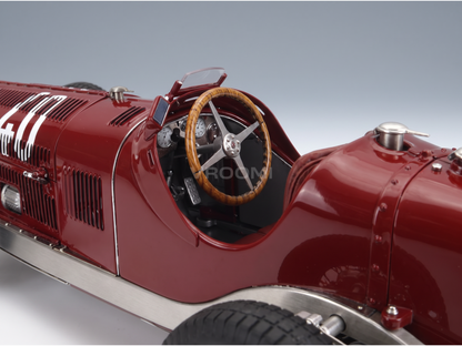 ALFA ROMEO - F1 P3 N° 40, VAINQUEUR DU GP DE COMMINGES 1933, FAGIOLI - ROUGE - VOITURES DE COURSE