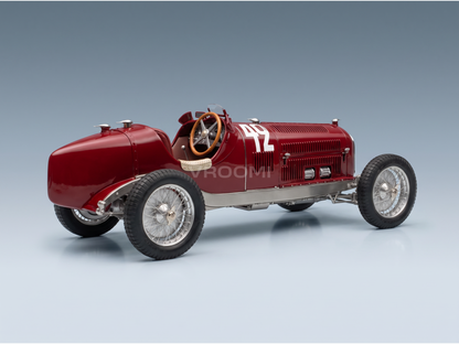 ALFA ROMEO - F1 P3 N° 42, VAINQUEUR DU GP DE MARSEILLE 1933 CHIRON - ROUGE - VOITURES DE COURSE