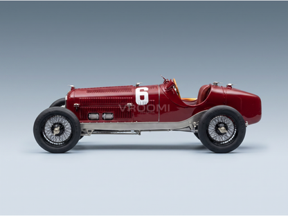 ALFA ROMEO - F1 P3 N° 6, VAINQUEUR DU GP DE MONZA 1932, R. CARACCIOLA - ROUGE - VOITURES DE COURSE