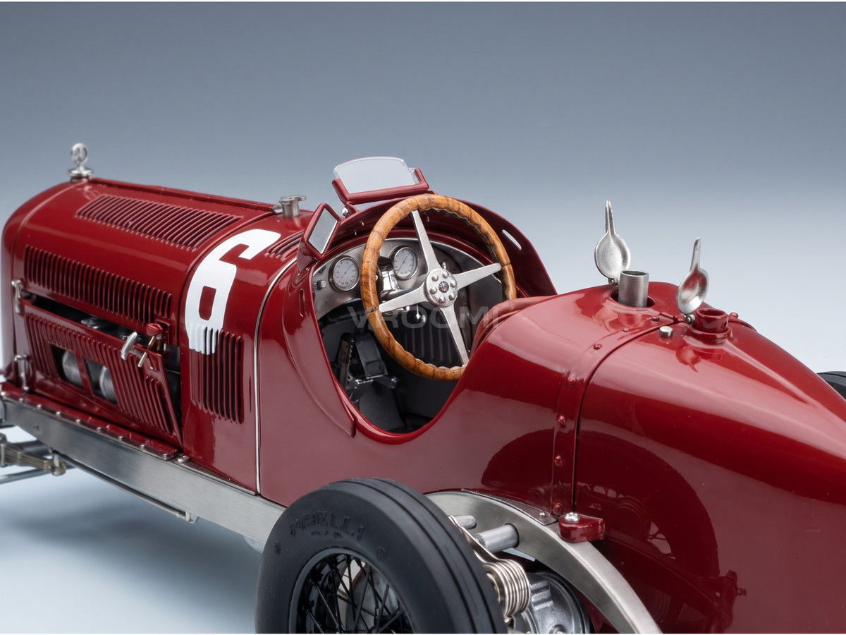 ALFA ROMEO - F1 P3 N 6 VAINQUEUR GP DE MONZA 1932 R.CARACCIOLA - ROUGE - VOITURES DE COURSE