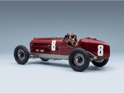 ALFA ROMEO - F1 P3 nr. 8 WINNAAR GP VAN ITALIË 1932 TAZIO NUVOLARI - ROOD - RACEWAGENS