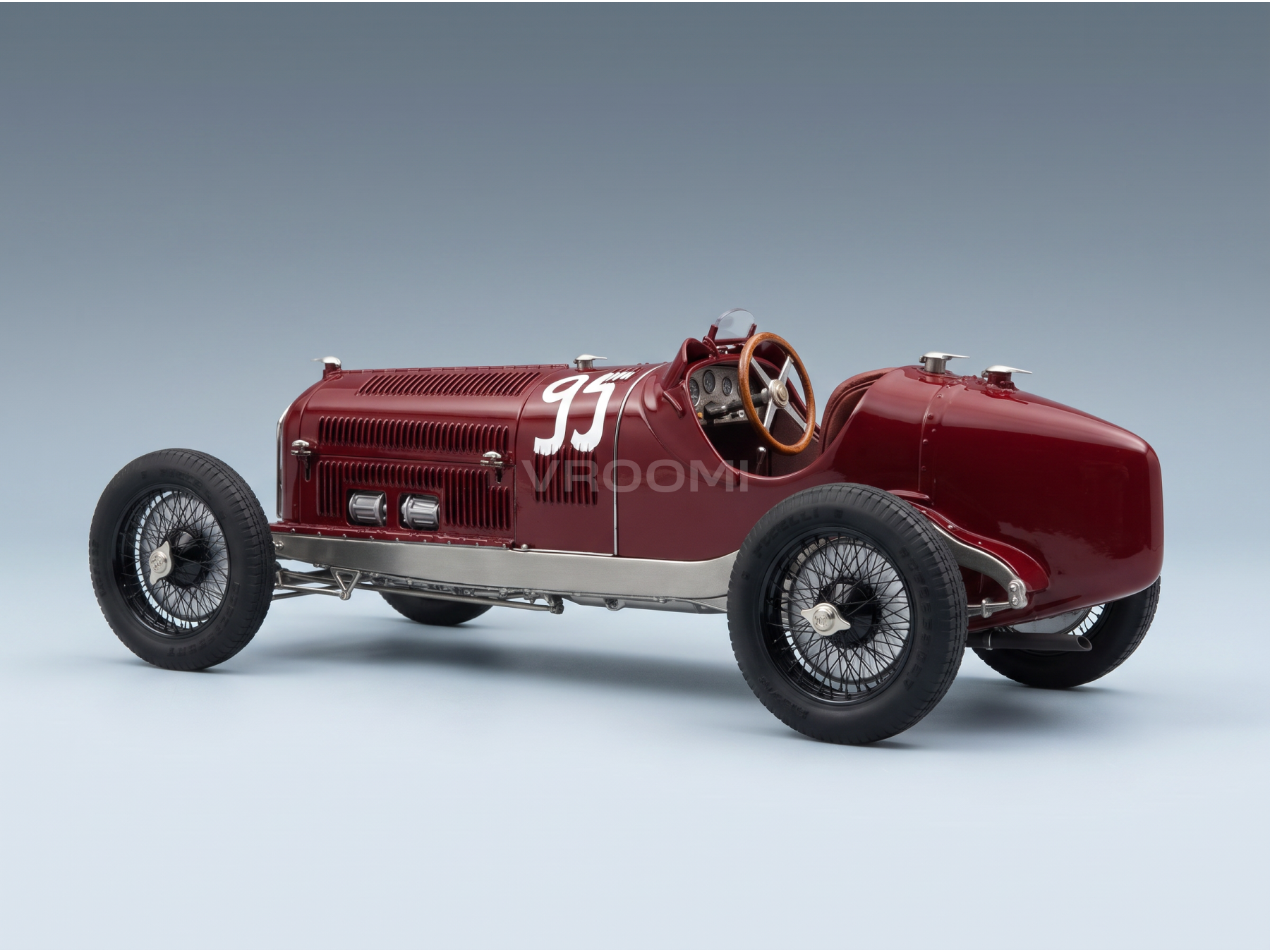 ALFA ROMEO - F1 P3 N° 95, VAINQUEUR DU GP DE KLAUSENRENNEN 1932, RUDOLF CARACCIOLA - ROUGE - VOITURES DE COURSE